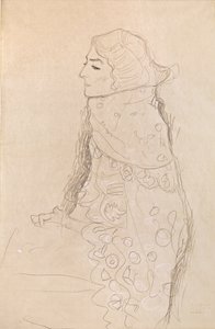 Femme assise - Gustav Klimt